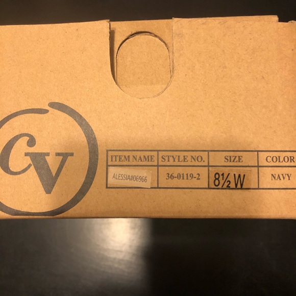 Alessia by Comfortview Navy Slip-On Size 8-1/2W - Picture 6 of 6